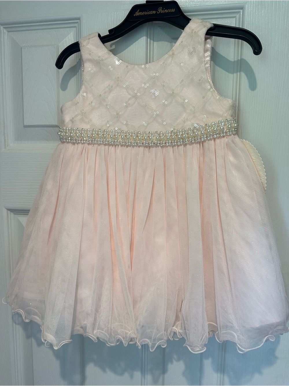 New American princess color Brush baby dress size 24 months
